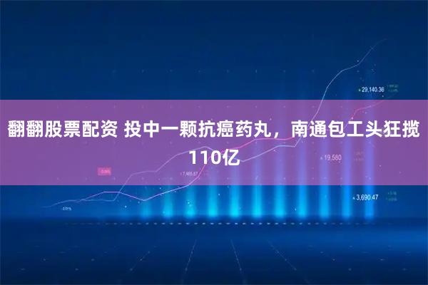 翻翻股票配资 投中一颗抗癌药丸，南通包工头狂揽110亿